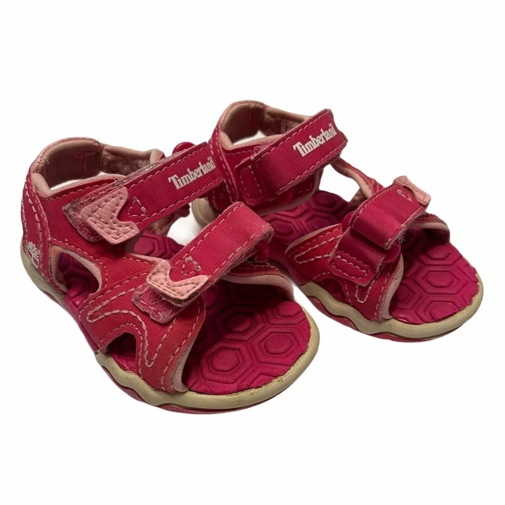 Timberland Girls Pink walking Sandals